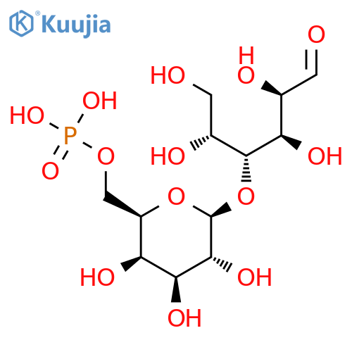 [(2R,3R,4S,5R,6S)-3,4,5-Trihydroxy-6-[(2R,3R,4R,5R)-1,2,4,5-tetrahydroxy-6-oxohexan-3-yl]oxyoxan-2-yl]methyl dihydrogen phosphate structure