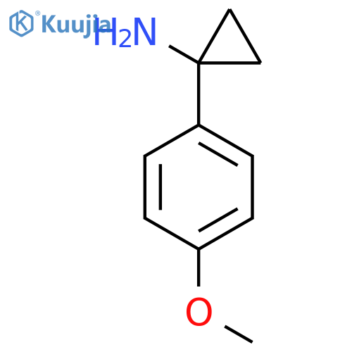 1-(4-Methoxyphenyl)cyclopropylamine hydrochloride structure