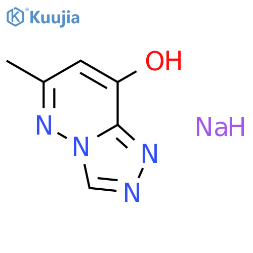 sodium 6-methyl-[1,2,4]triazolo[4,3-b]pyridazin-8-ol structure