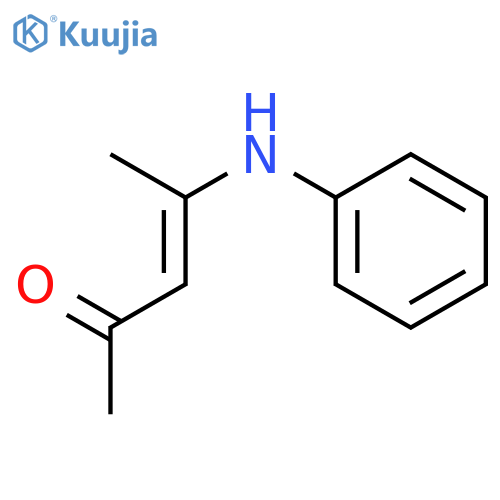 3-Penten-2-one,4-(phenylamino)- structure