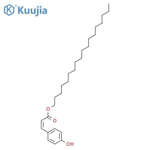 (Z)-octadecyl p-coumarate structure