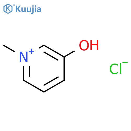 3-hydroxy-1-methylpyridin-1-ium chloride structure