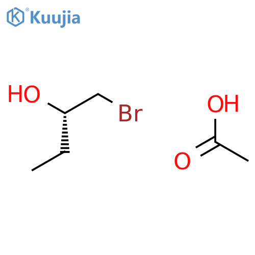 Acetic acid--(2S)-1-bromobutan-2-ol (1/1) structure