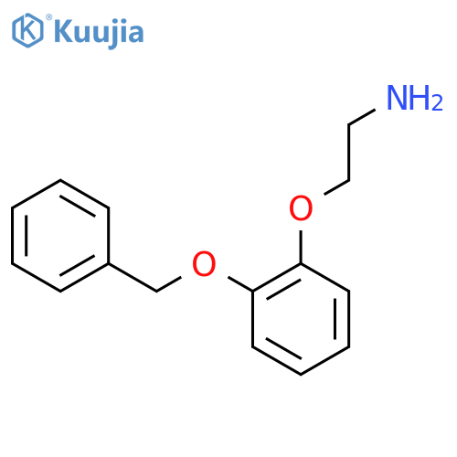2-(2-BENZYLOXYPHENOXY)ETHYLAMINE structure