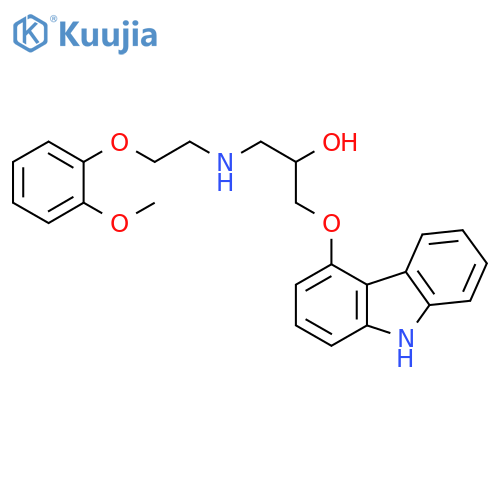 Carvedilol structure