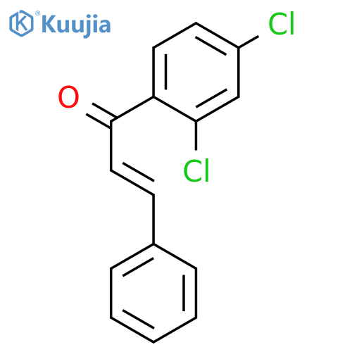 2-Propen-1-one, 1-(2,4-dichlorophenyl)-3-phenyl-, (2E)- structure