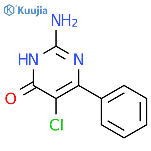 4(3H)-Pyrimidinone,2-amino-5-chloro-6-phenyl- structure
