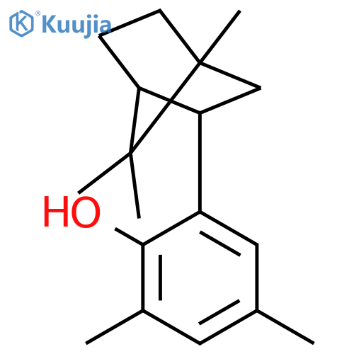 2,4-dimethyl-6-[(1R,2S,4S)-4,7,7-trimethylbicyclo[2.2.1]hept-2-yl]phenol structure