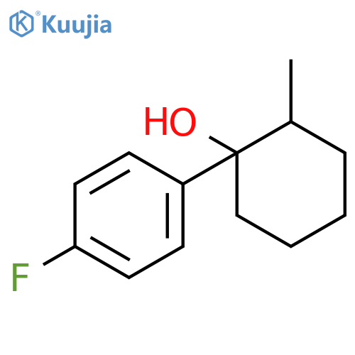 CYCLOHEXANOL, 1-(4-FLUOROPHENYL)-2-METHYL- structure