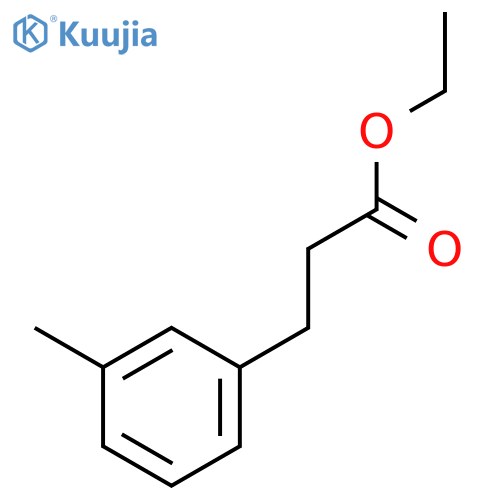 m-Methylhydrocinnamic Acid Ethyl Ester structure
