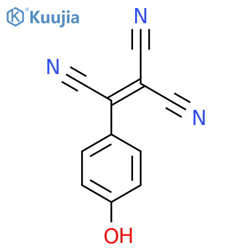 Ethenetricarbonitrile, (4-hydroxyphenyl)- structure