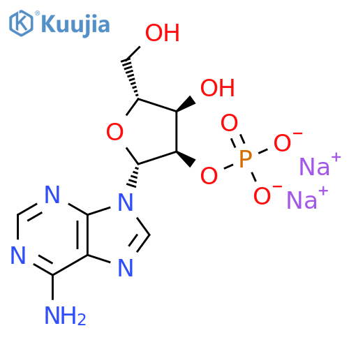2'-Adenylic acid, disodium salt structure