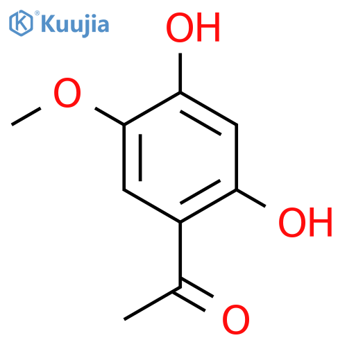 2,4-Dihydroxy-5-methoxyacetophenone structure