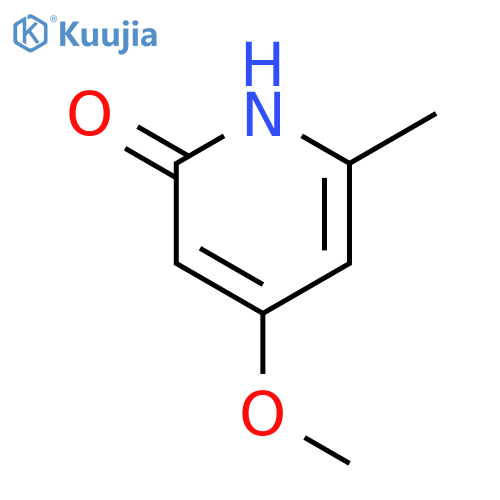 2(1H)-PYRIDINONE, 4-METHOXY-6-METHYL- structure