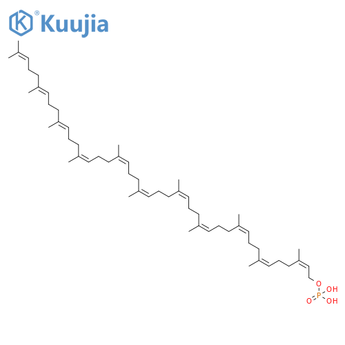 Undecaprenyl-MPDA monophosphate (NH4+)2 structure