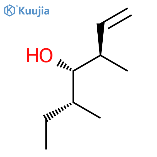 1-Hepten-4-ol, 3,5-dimethyl-, (3R*,4S*,5R*)- structure