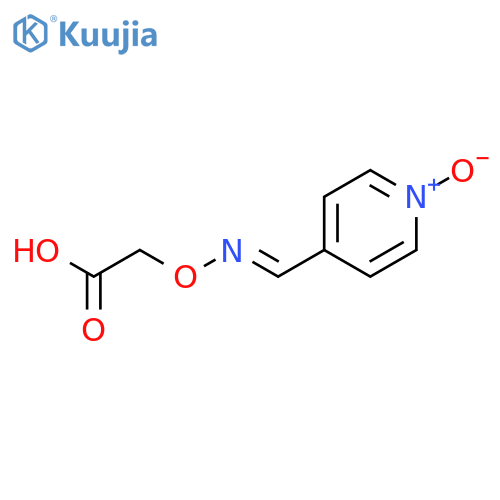Acetic acid, [[[(1-oxido-4-pyridinyl)methylene]amino]oxy]- structure