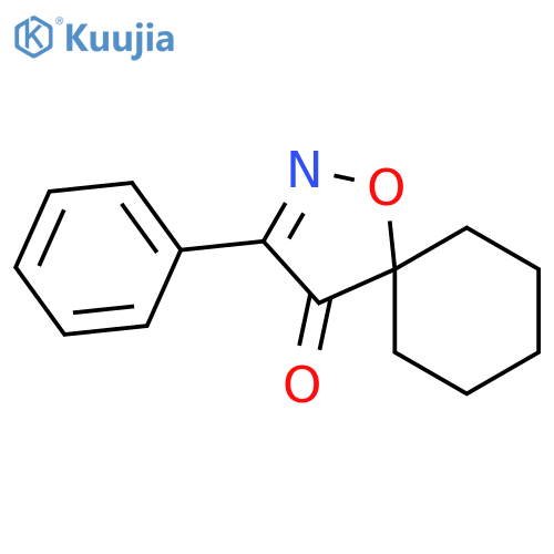 1-Oxa-2-azaspiro[4.5]dec-2-en-4-one, 3-phenyl- structure