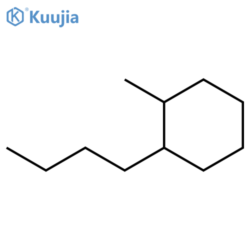 Cyclohexane, 1-butyl-2-methyl- structure