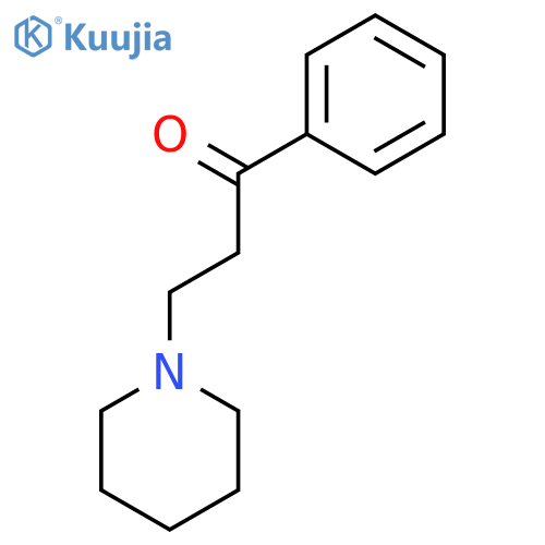 3-Piperidinopropiophenone structure