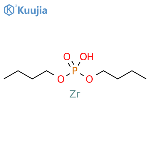 Phosphoric acid, dibutyl ester, zirconium salt (1:) structure