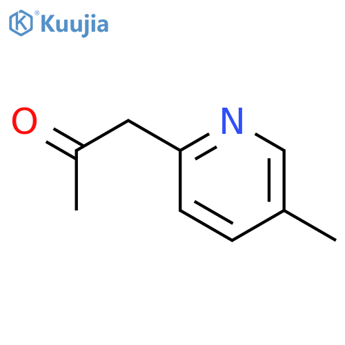 1-(5-methylpyridin-2-yl)acetone structure