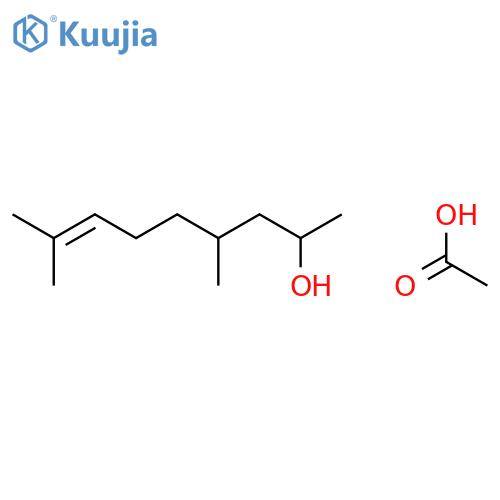 7-Nonen-2-ol, 4,8-dimethyl-, acetate structure