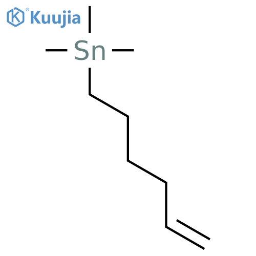Stannane, 5-hexenyltrimethyl- structure