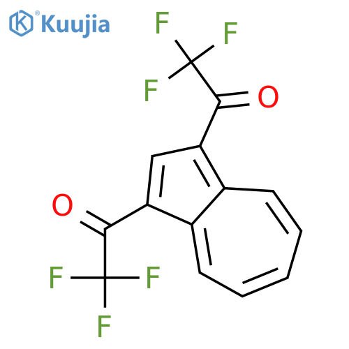 ETHANONE, 1,1'-(1,3-AZULENEDIYL)BIS[2,2,2-TRIFLUORO- structure