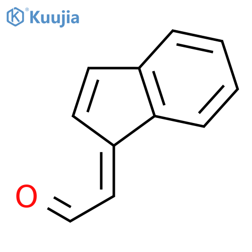 Acetaldehyde, 1H-inden-1-ylidene-, (E)- structure
