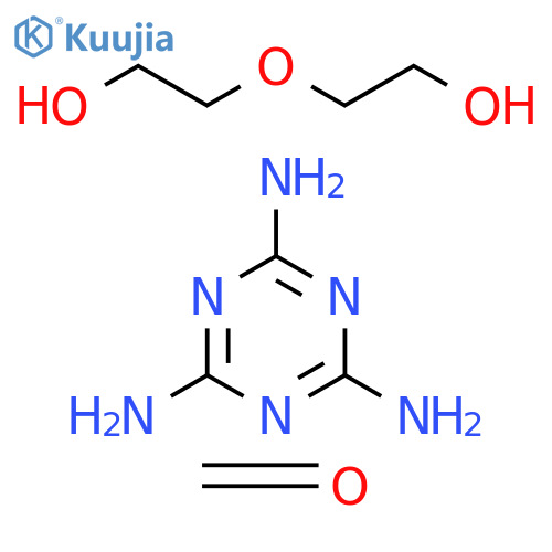 Formaldehyde, polymer with 2,2-oxybisethanol and 1,3,5-triazine-2,4,6-triamine, methylated structure