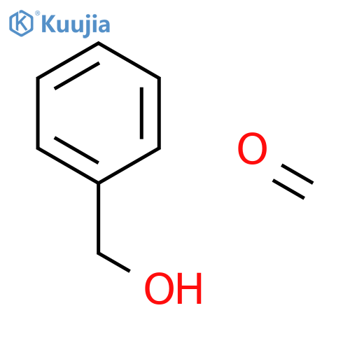 formaldehyde; phenylmethanol structure