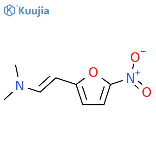 (e)-n,n-dimethyl-2-(5-nitrofuran-2-yl)ethenamine structure
