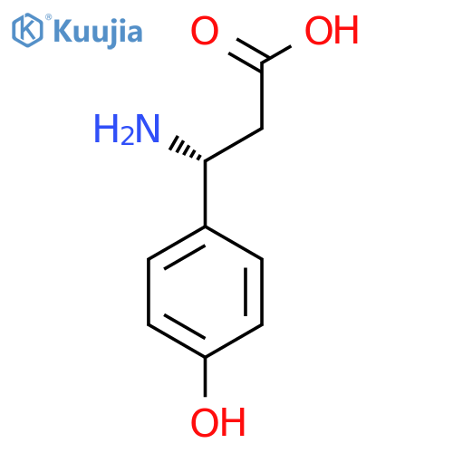 (R)-3-Amino-3-(4-hydroxy-phenyl)propionic Acid structure