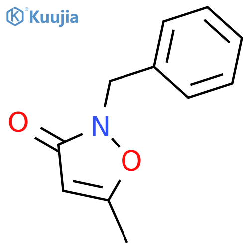 3(2H)-Isoxazolone, 5-methyl-2-(phenylmethyl)- structure