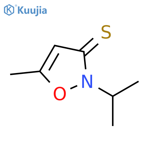 3(2H)-Isoxazolethione, 5-methyl-2-(1-methylethyl)- structure