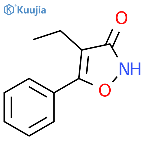 3(2H)-Isoxazolone, 4-ethyl-5-phenyl- structure