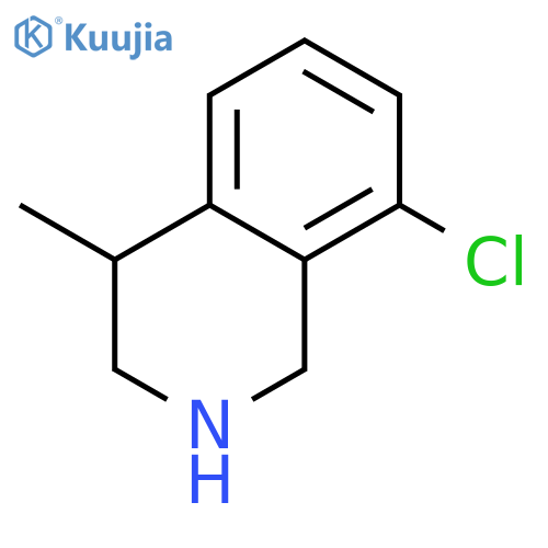 8-Chloro-4-methyl-1,2,3,4-tetrahydroisoquinoline structure