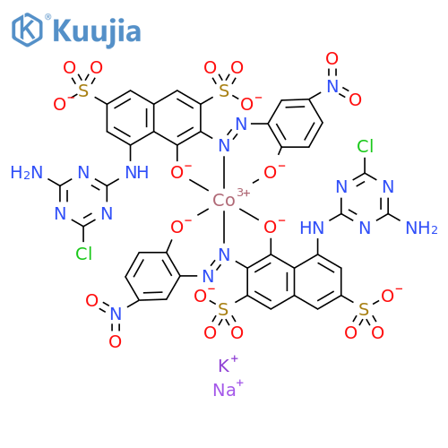 7-naphthalenedisulfonato(4-)]-(2-hydroxy-5-nitrophenyl)azo]- tetrapotassium structure
