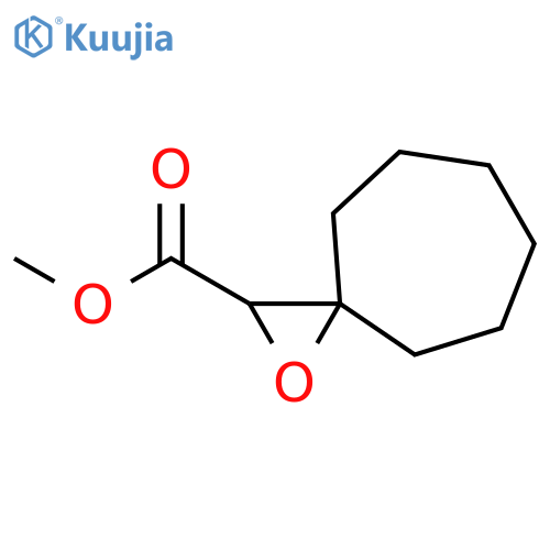 1-OXASPIRO[2.6]NONANE-2-CARBOXYLIC ACID, METHYL ESTER structure