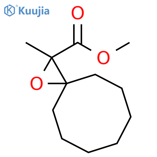 1-Oxaspiro[2.7]decane-2-carboxylic acid, 2-methyl-, methyl ester structure