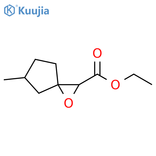 1-Oxaspiro[2.4]heptane-2-carboxylic acid, 5-methyl-, ethyl ester structure