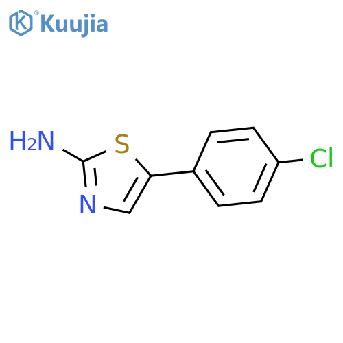 5-(4-Chlorophenyl)thiazol-2-amine structure