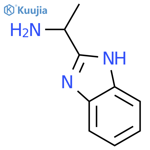 1-(1H-1,3-benzodiazol-2-yl)ethan-1-amine structure