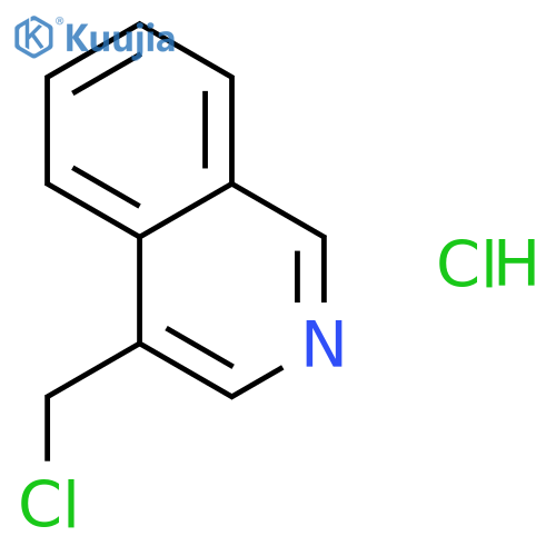 4-(chloromethyl)isoquinoline hydrochloride structure