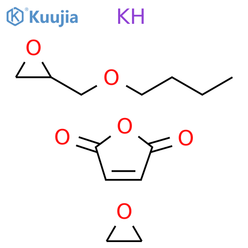 Alkenes,C>30.alpha.-,polymerswithbutoxymethyloxirane,ethyleneoxideandmaleicanhydride,potassiumsalts structure