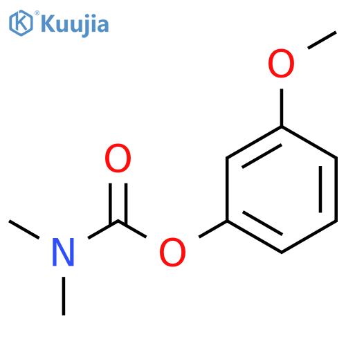 Carbamic acid, dimethyl-, 3-methoxyphenyl ester structure