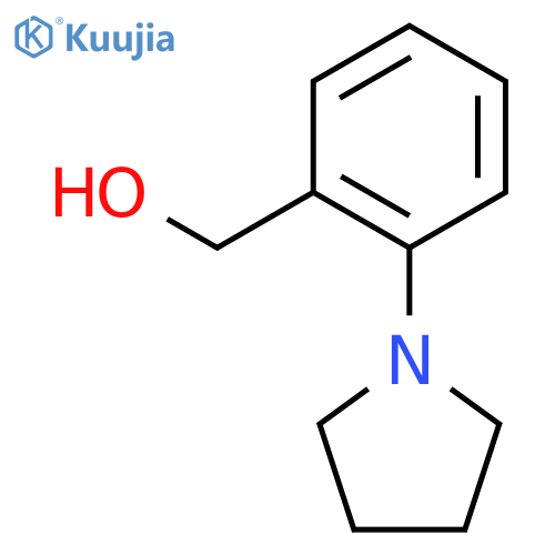 (2-Pyrrolidin-1-ylphenyl)methanol structure