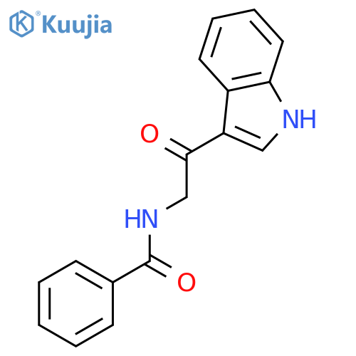 BENZAMIDE, N-[2-(1H-INDOL-3-YL)-2-OXOETHYL]- structure