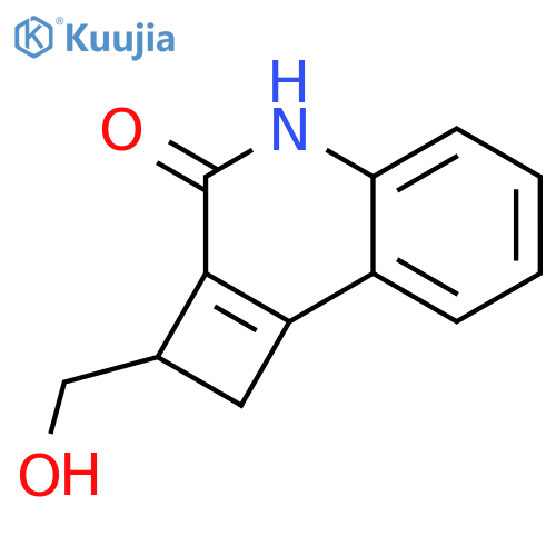 CYCLOBUTA[C]QUINOLIN-3(1H)-ONE, 2,4-DIHYDRO-2-(HYDROXYMETHYL)- structure